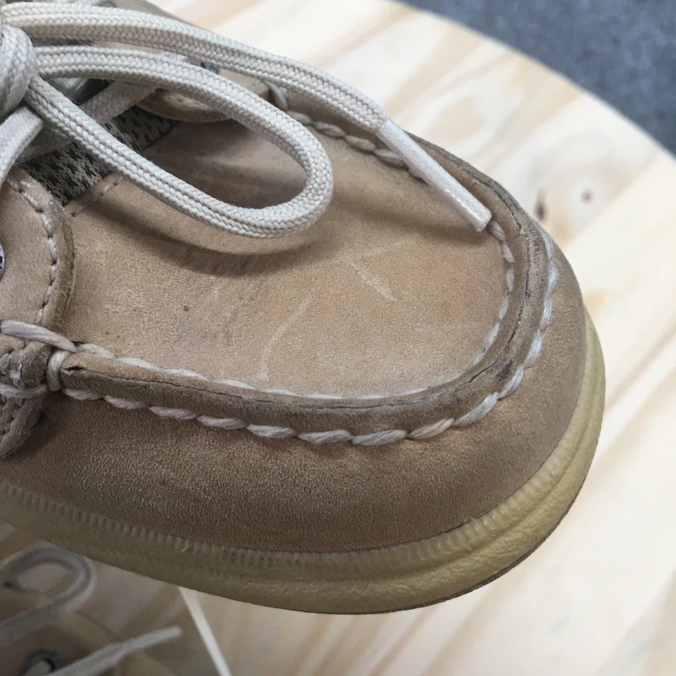 Zapatos de barco Sperry Top Sider para mujer 6,5 M pez ángel beige cuero informales 9773581 Foto 4 de 4