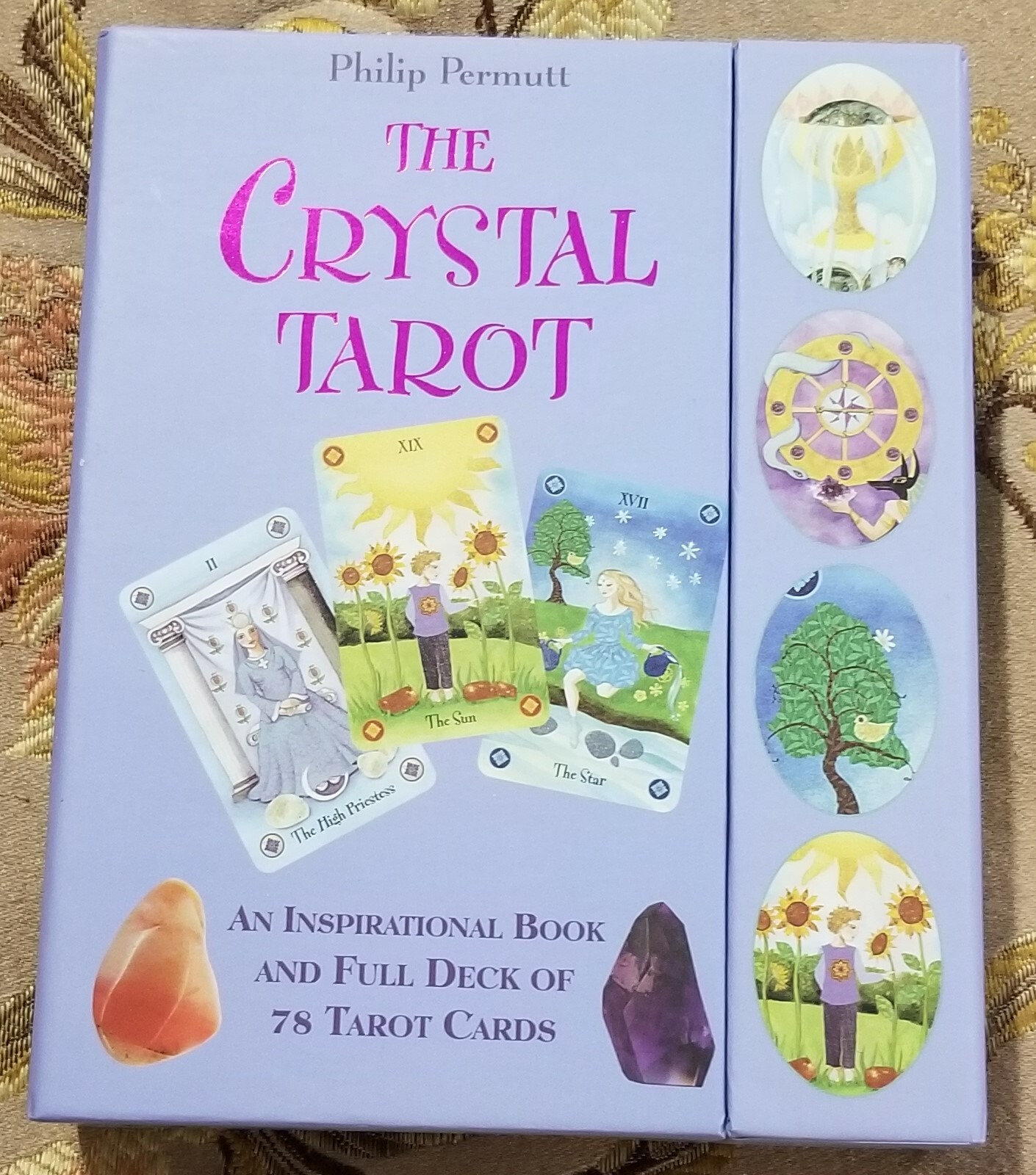 The Crystal Tarot An Inspirational Book and Full Deck of 78 Tarot
