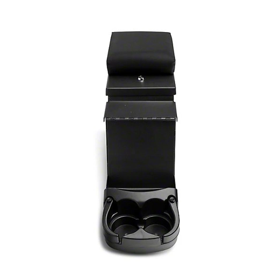 Rugged Ridge Stereo Security Black Center Console for Jeep CJ-5 CJ-7 Wrangler YJ Foto 4 de 4
