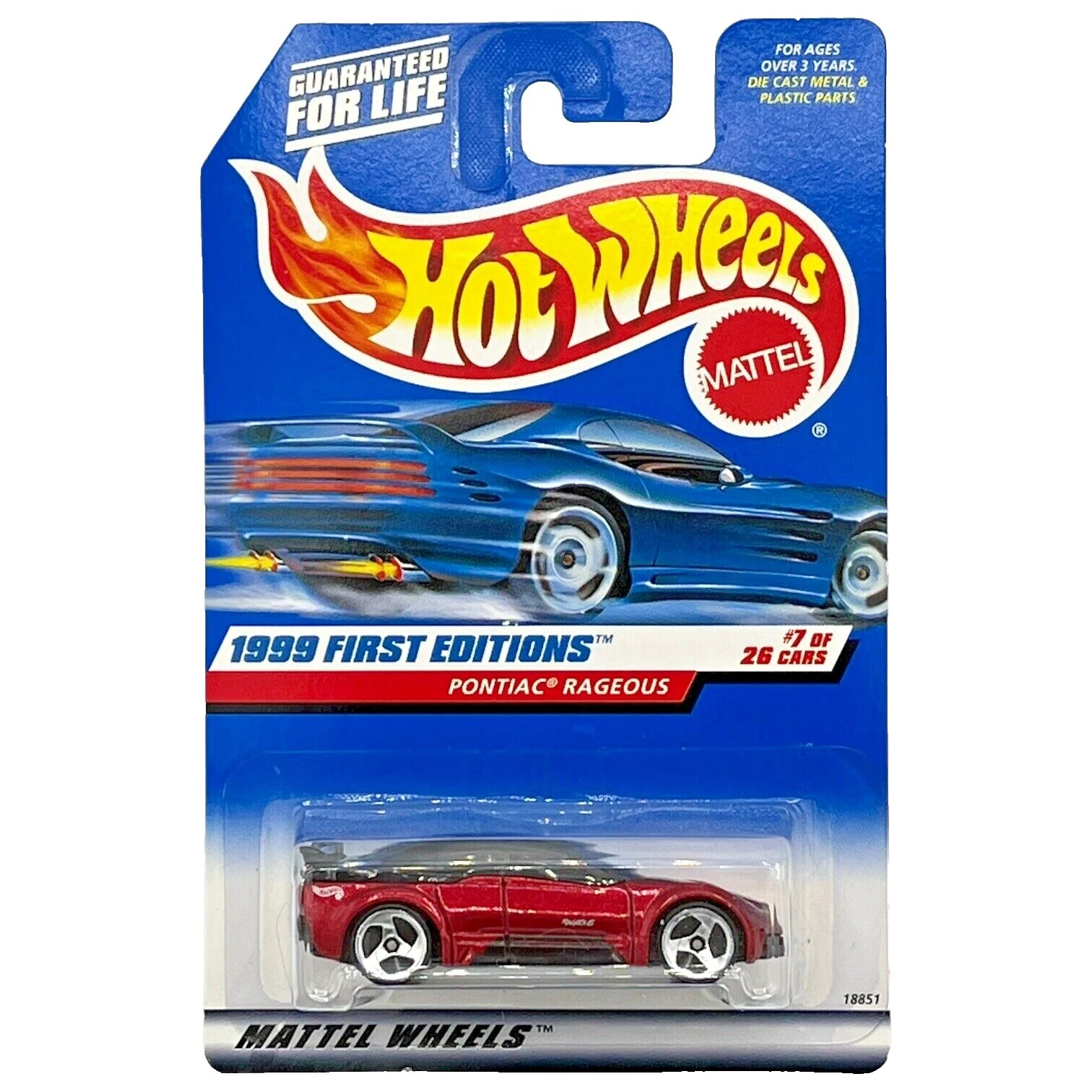 Hot Wheels First Editions Pontiac Veículos de brinquedo e de metal fundido