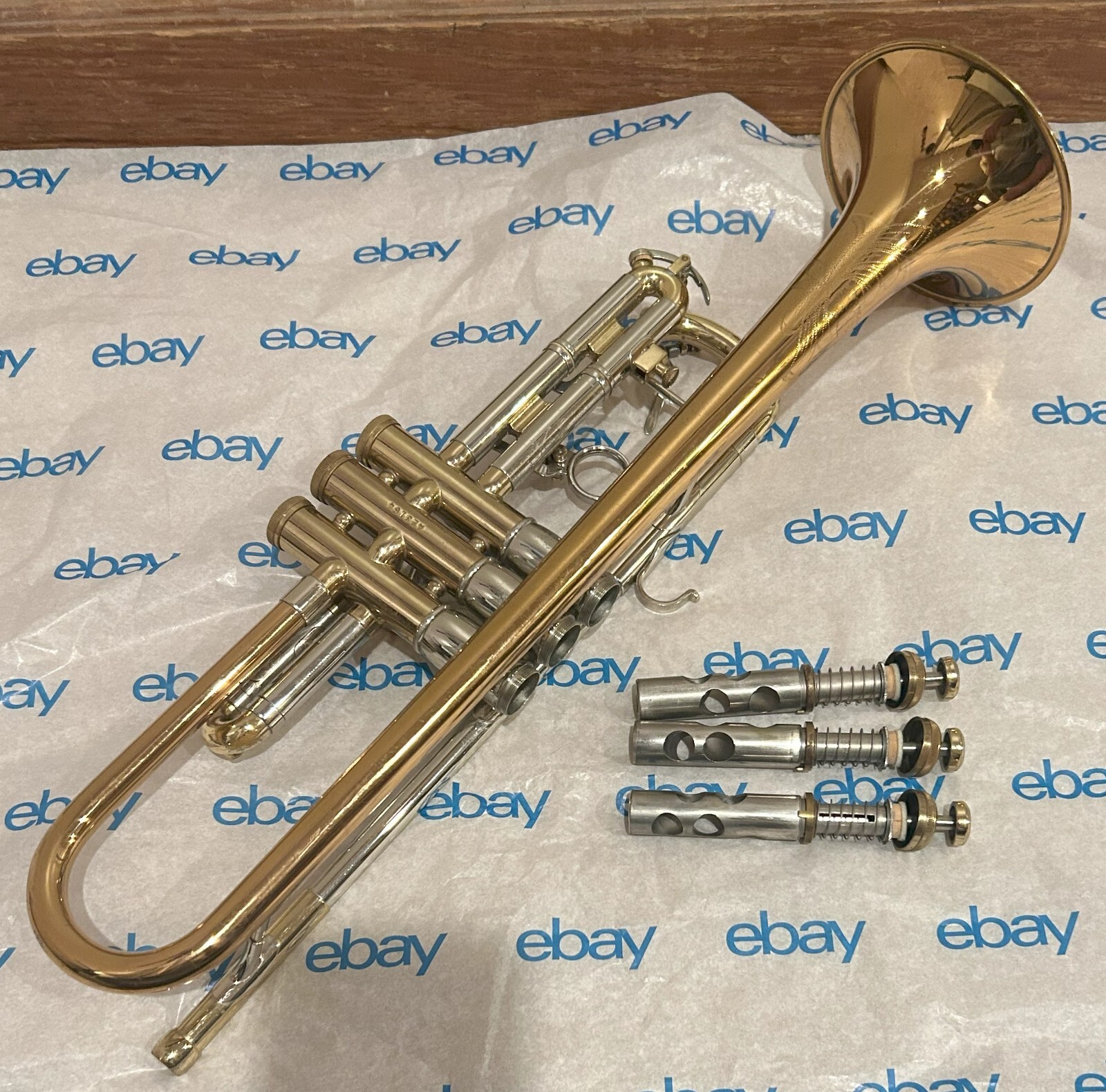 Olds Recording Trumpet Fullerton Calif. 1978 in Original Case Fine