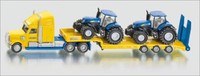 Siku Spielzeug Lkw Us-Truck Mit New Holland Traktoren Traktor Schlepper / 1805