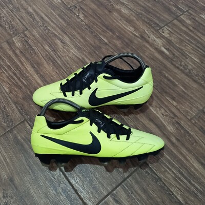 RARE nike total 90 laser iv fg ACC PROVOLT BLACK CITRON | eBay