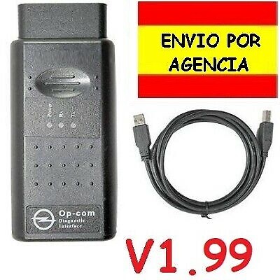 Op-Com OpCom Diagnosis Opel Astra Vectra Zafira Corsa Combo Error Programar OBD2 - Imagen 1 de 2