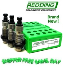 Redding Full Length 3 Die Set for 10mm Auto BRAND NEW! # 80520