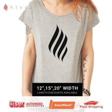 Siser EasyWeed Iron On Heat Transfer Vinyl For T-Shirts 12" ,15", 20" - Black