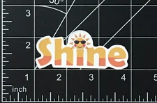 Sunshine - Vinyl Sticker Sunglasses Rays Sun Shine Durable Waterproof Sunproof