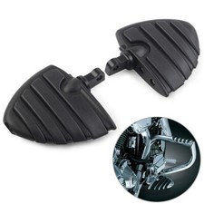 Foot Pegs Footrests Footpegs 10mm Pair For Harley-Davidson Motorcycle Bike Black