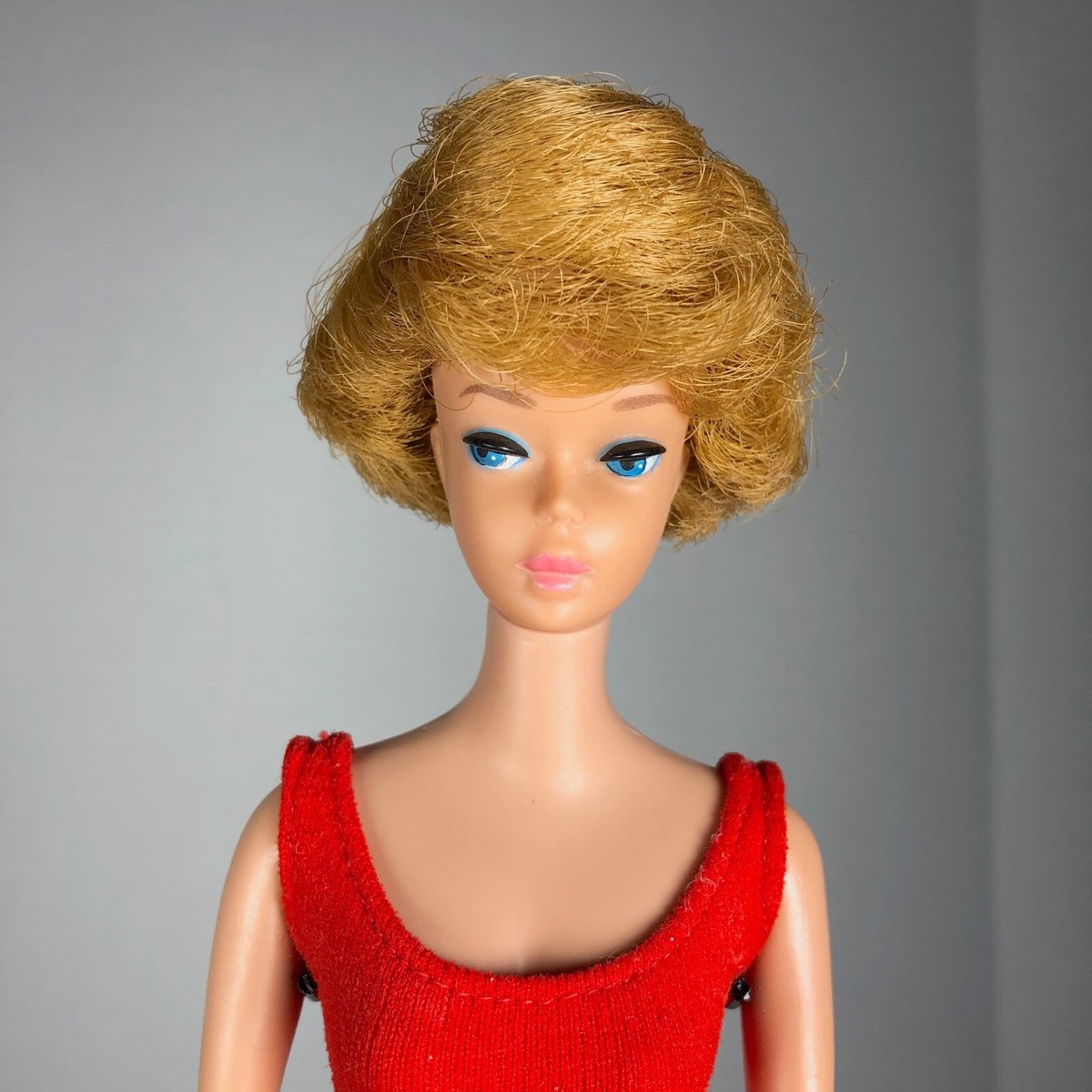 Poupée Barbie Vintage 1962 Blonde Bubble Cut, Boîte D'origine, Pony Tail, Mattel Japon