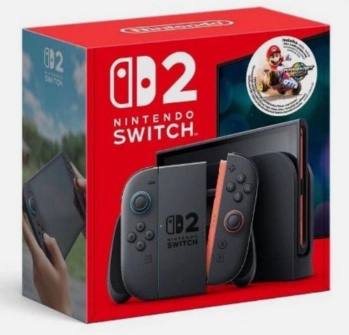 Nintendo Switch 2 Console + Mario Kart World Bundle! NEW! *PRESALE* *US SELLER*