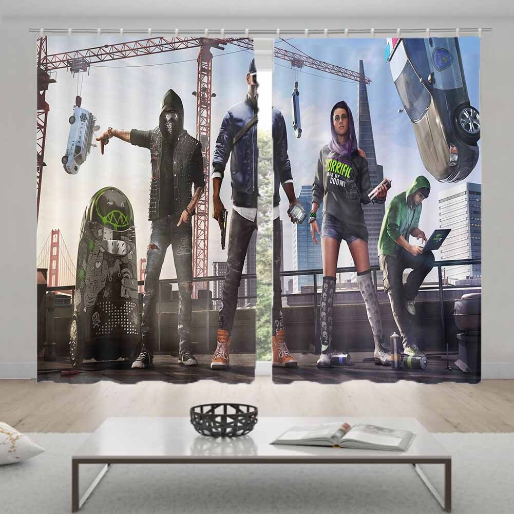 A Few Parkour Boys 3D Blockout Photo Print Curtain Fabric Curtains Window