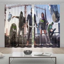 A Few Parkour Boys 3D Blockout Photo Print Curtain Fabric Curtains Window