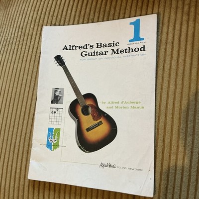 Alfred's Basic Guitar Method 1 - Alfred d'Auberge and Morton Manus/Gitarren Buch