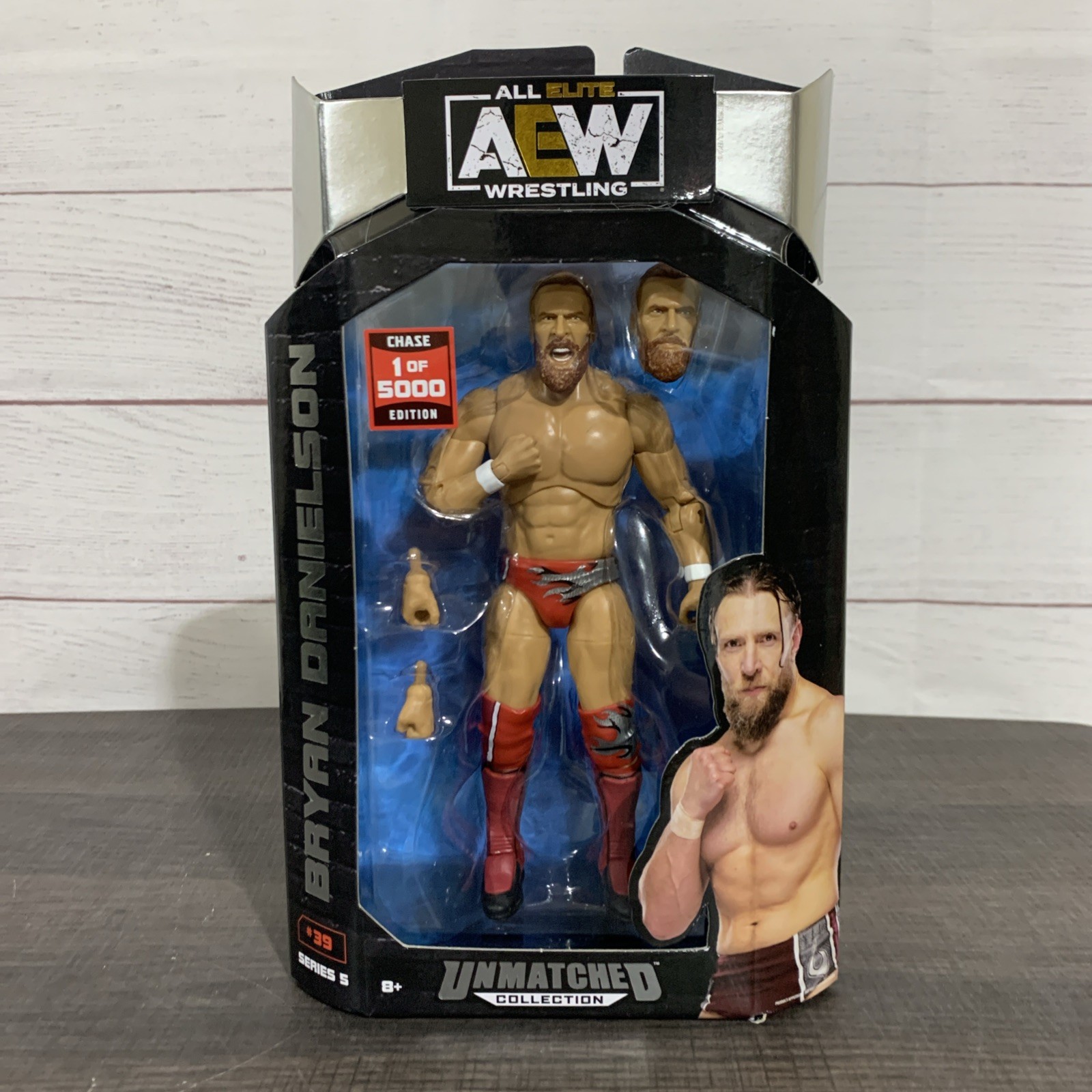 AEW Unmatched Series 5 Bryan Danielson Chase Figure 1 Of 5000 BRAND NEW!