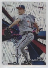 2015 High Tek Pattern 1 Waves Confetti Diffractor 37/99 Greg Maddux HOF 04br
