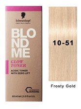 Schwarzkopf Blondme Glow Toner 10-51 Frosty Gold 2 oz