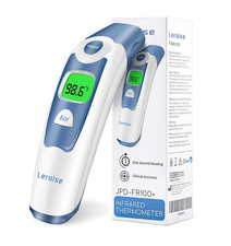 Forehead and Ear Thermometer for Baby, Fast Reading with Fever Alarm