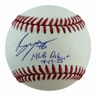 New ListingBryce Eldridge Signed MLB Debut Official Major League Baseball Fanatics MLB