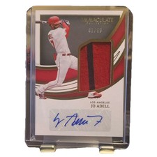2022 Panini Immaculate Jumbo Socks Jo Adell AUTO JERSEY RELIC /99 Angels #JSS-JO