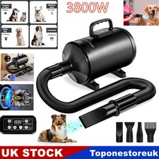 OMORC 3800W Pet Dog Cat Hair Dryer Grooming Hairdryer Blower Heater Blaster