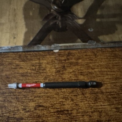 Milwaukee T25 Torx Drill Bit Black Red Silver for Drilling, Suitable for Drill