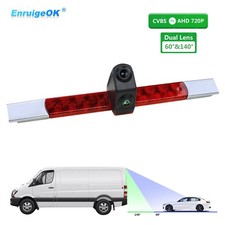 Universal Doppel Rückfahrkamera Wohnmobil Wohnwagen Sunlight Bremsleuchte Kamera