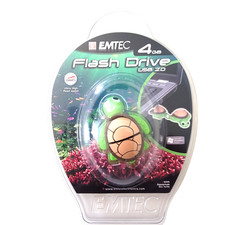 EMTEC Aquarium Series: Sea Turtle 4GB USB 2.0...