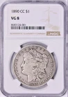 1890-CC Morgan Silver Dollar NGC VG-08