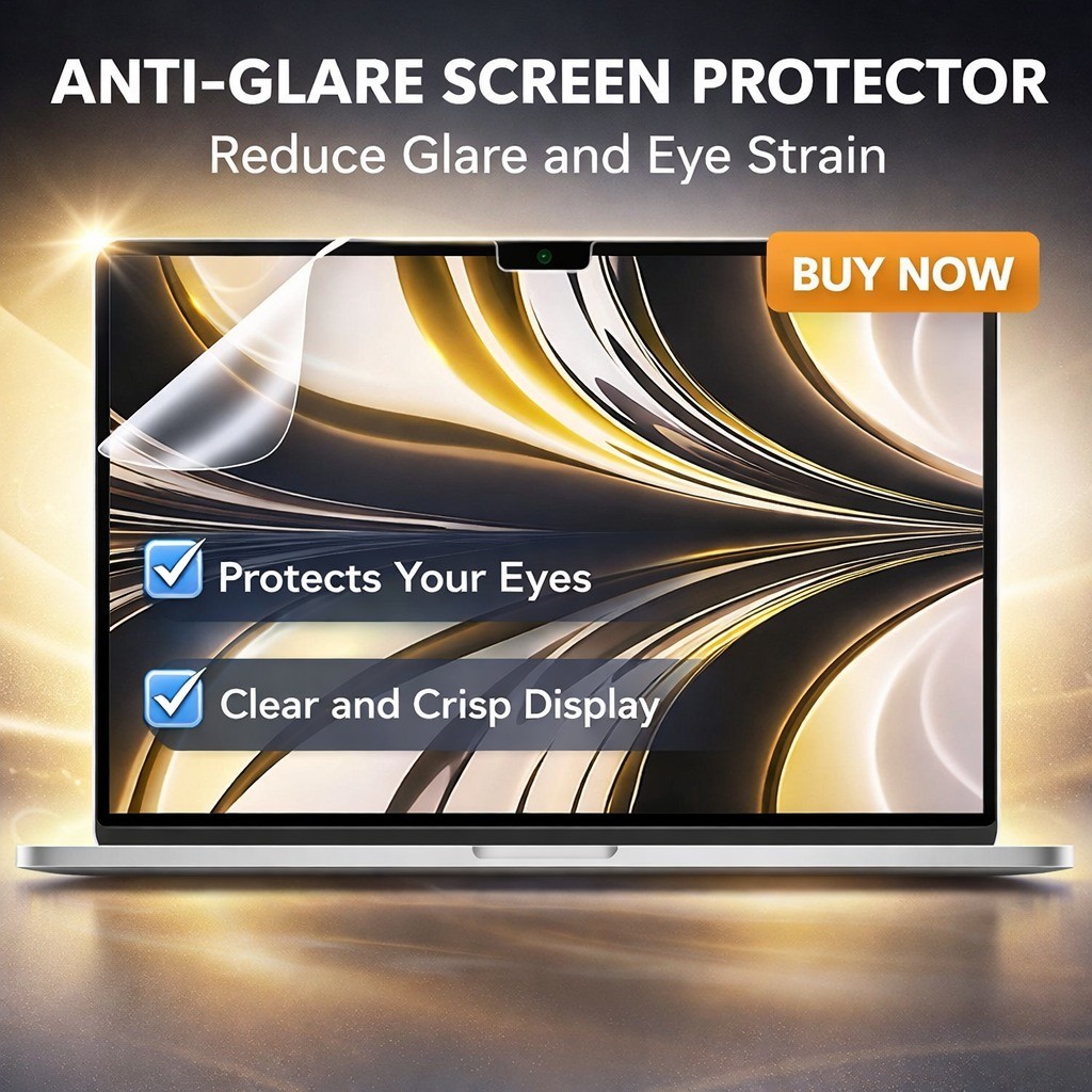 Clear Screen Protector Film For Macbook Air/Pro 13 14 16 A2337 A2338 2022 M1 M2