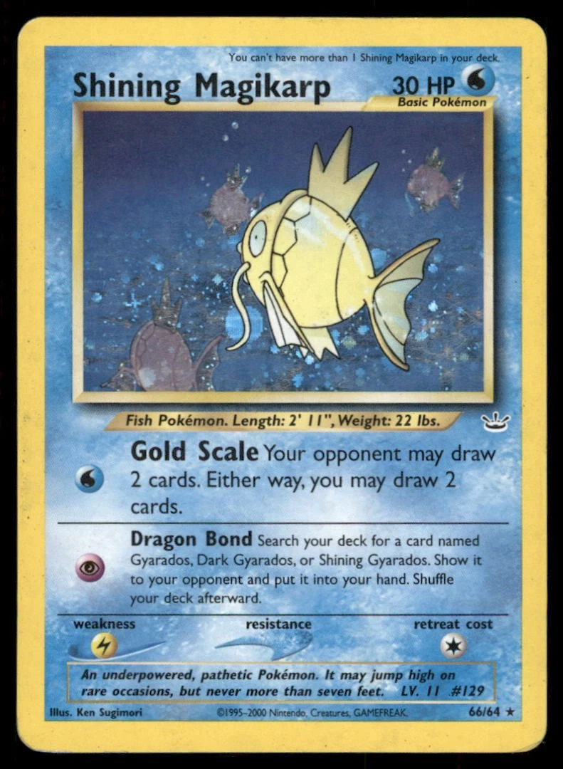 Shining Magikarp Pokémon TCG Cards for sale | eBay