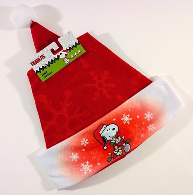 Snoopy Peanuts / Weihnachtsmütze Festive Hat rot / NEU OVP USA