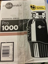 InSinkErator 79852K-ISE Pro 1000 Garbage Disposal, 1 HP - Includes Power Cord