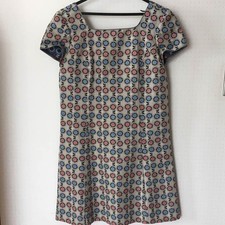 Anna Sui Floral Pattern Dress 9 Used Japan