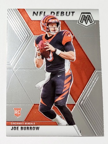 2020 Panini Mosaic Joe Burrow RC NFL Debut Rookie #261 Cincinnati Bengals