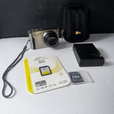 Olympus Stylus 9000 12MP Digital Camera 10x Zoom Bundle Case Charger SD Card