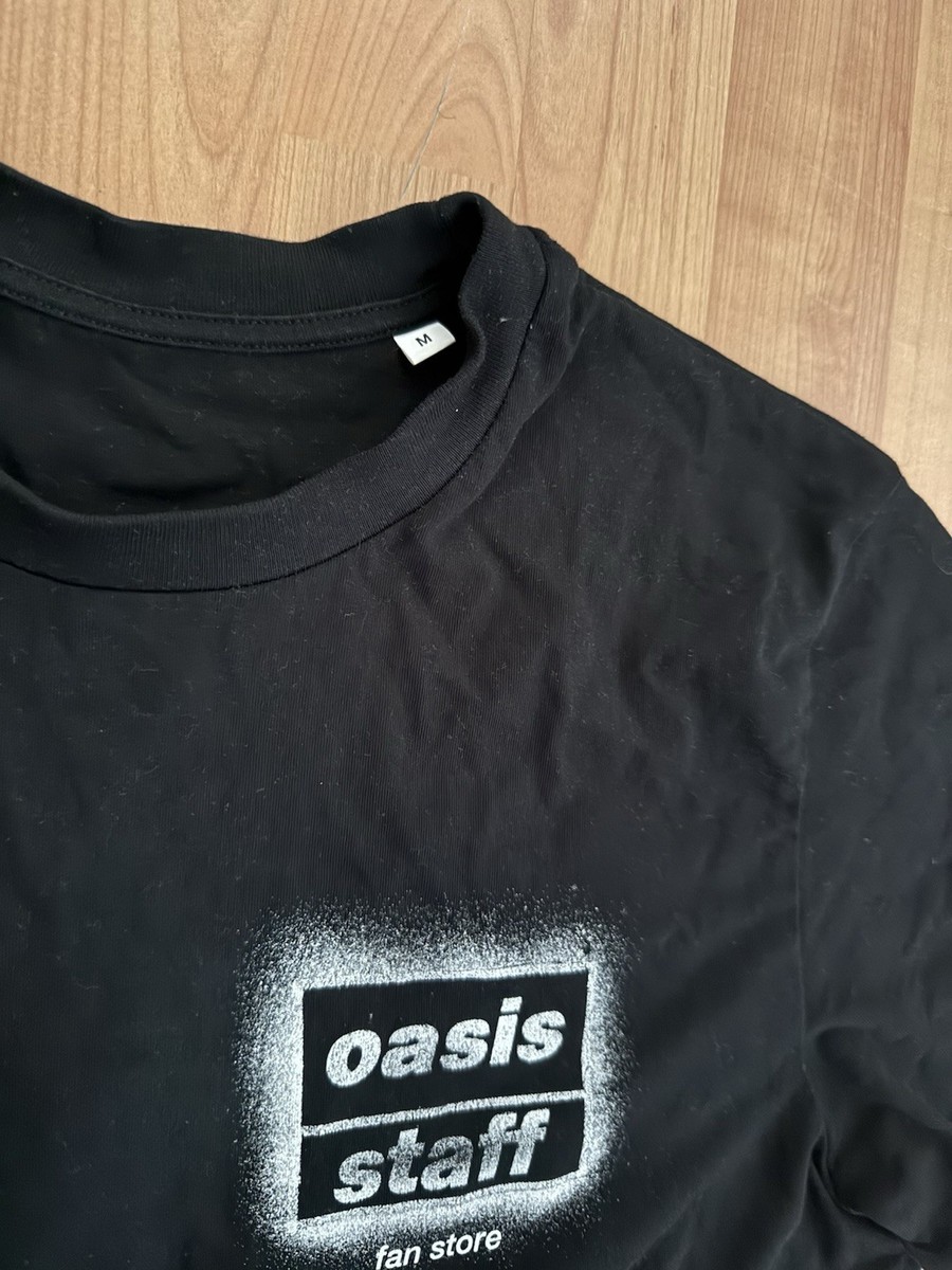 Oasis Live 25 Staff Merchandise T-Shirt Size Medium | eBay UK
