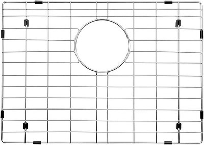 Serene Valley 19-1/4'' X 14-1/8'' Sink Grid, Rear Drain with Corner Radius R 3/8''