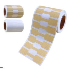 500PCS Jewelry Price Tags Roll   Adhesive Jewelry Labels Stickers for Rings, Ear