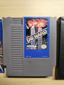 Die Hard NES Cartridge & Instruction Manual Authentic Tested And Working
