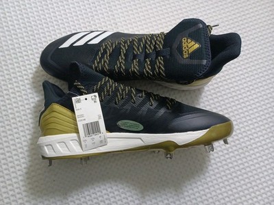 Adidas Baseball Cleats Boost Icon 4 Core Black Gold Metal Size 13 Mens CG5148 