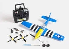 RAGE RC P-51D Mustang Obsession Micro RTF Airplane with PASS
