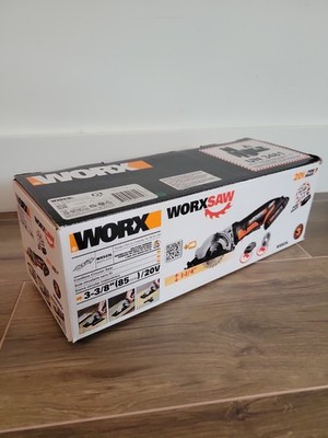 Worx WX523L. Worxsaw 20V  3-3/8'' Cordless Compact. Factory Sealed 