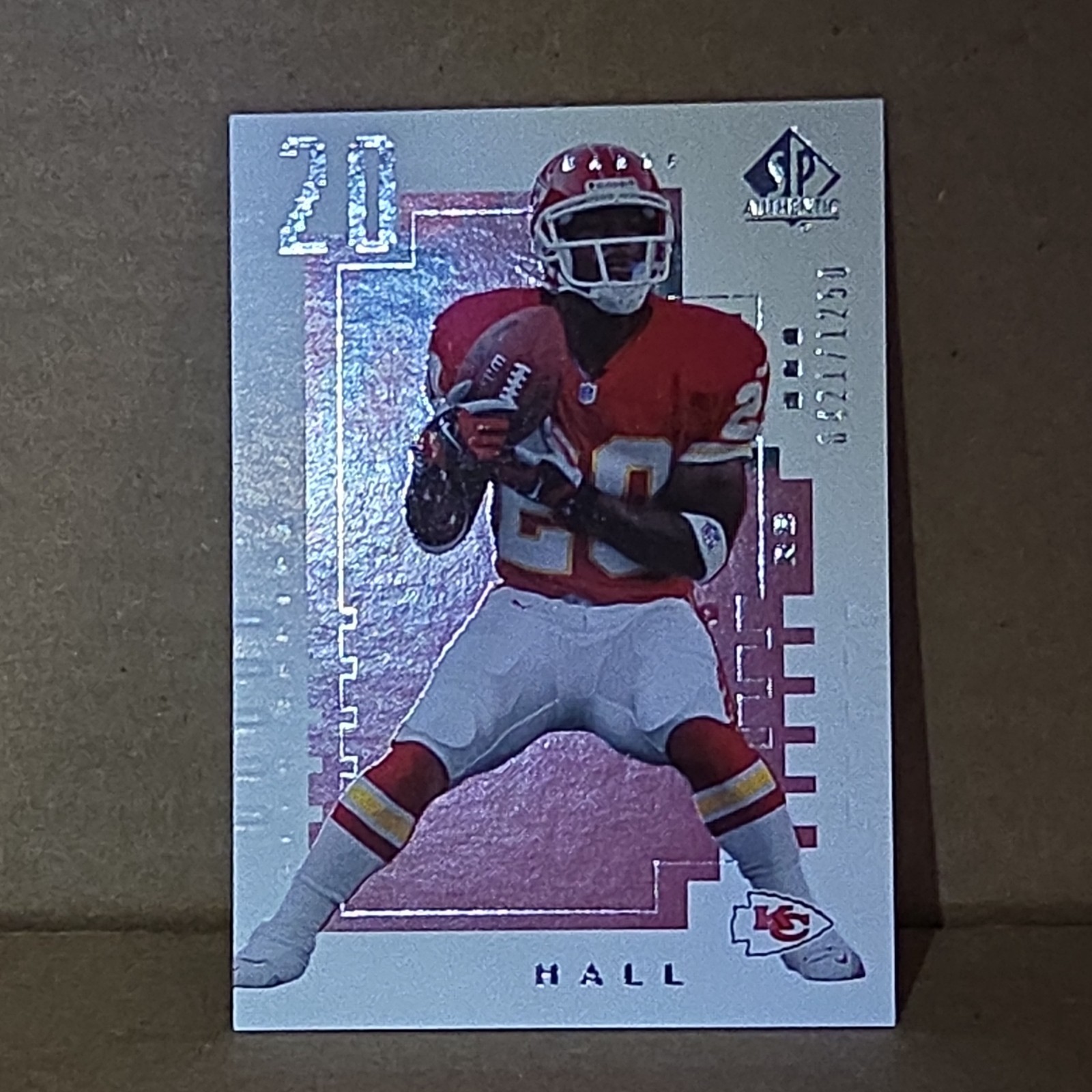 Upper Deck SP Authentic Future Watch Dante Hall #93 NFL Chiefs 2000