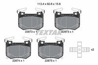 NEU - Textar 2287301 Bremsbelagsatz, Scheibenbremse FüR Genesis KIA