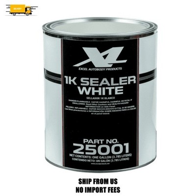 Excel Auto Body Products 1K Sealer, White, Gallon