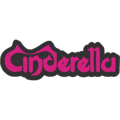 Cinderella Logo (17x6cm) Custom Made Embroidered Band Patch *NEW*