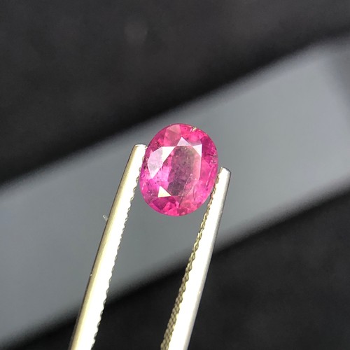 1,40 kt rosa-roter natürlicher Rubin Kissenschliff Burma lose facettierte Edelsteine - Bild 4 von 10