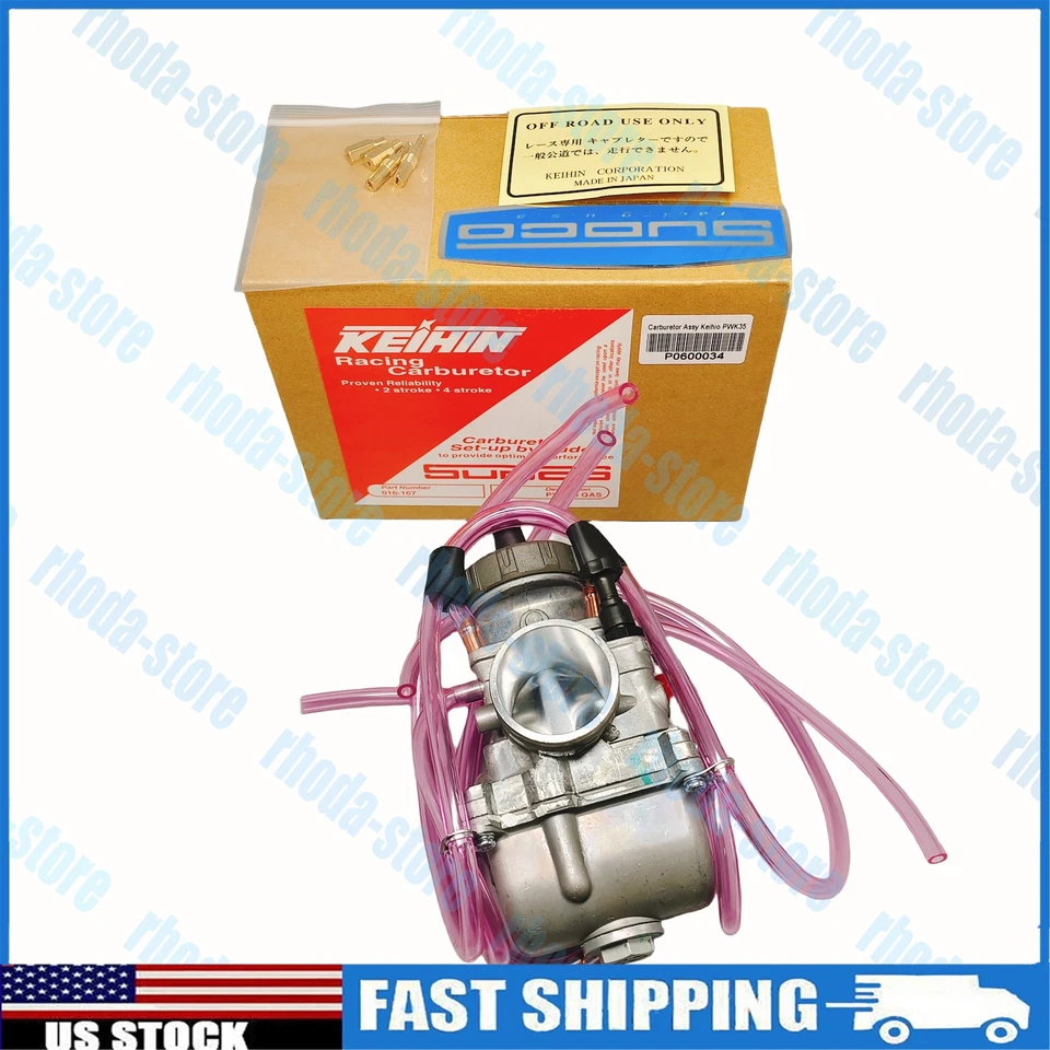 For Kawasaki KDX200 Suzuki RM125 RMX250 Honda CR125 Yamaha YZ125 Keihin 35mm PWK - Изображение 2 из 4