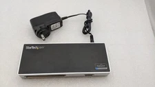 StarTech DK30A2DH Dual 4K Universal Docking Station USB 3.0 W/ POWER AC FREE S/H