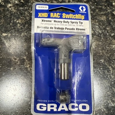Graco XHD635 RAC SwitchTip Heavy-Duty Spray Tip 7250 psi